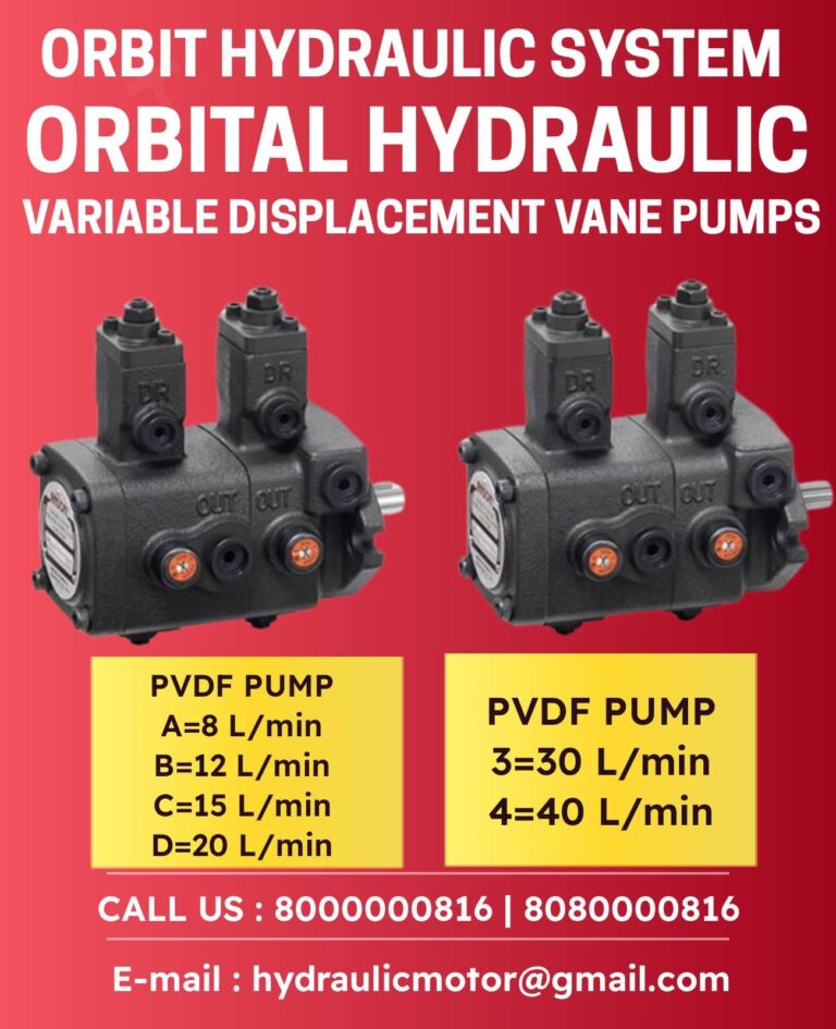 PVDF2-A20-B35-15 Anson Hydraulic PVF Series Double Vane Pump